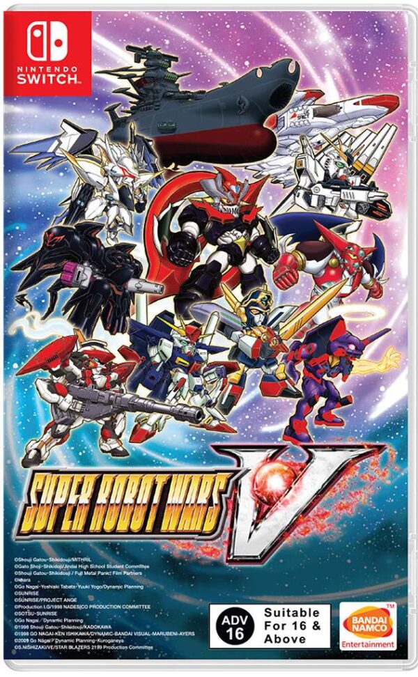 Super Robot Wars V NSW Nintendo Switch (új, bontatlan)