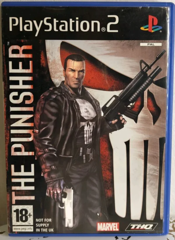 233e71effde79105cc50f37ccc0bbfad06ec7177 The Punisher – PlayStation 2 (PS2) Játék – vágatlan verzió, kiskönyvvel (Használt)