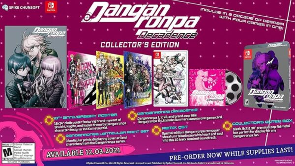 81PJXHRxWLL._AC_UF1000,1000_QL80_ Danganronpa Decadence (Collector's Edition) Nintendo Switch játék (használt)