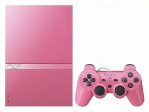 Sony PlayStation 2 (PS2) Slim Pink – Rózsaszín+ Ajándék játék (használt)