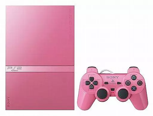 Sony PlayStation 2 (PS2) Slim Pink – Rózsaszín+ Ajándék játék (használt)