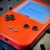 2so20g209z5a1 Nintendo Game Boy Pocket Red Backlight Mod – Piros retro konzol háttérvilágítással (használt)