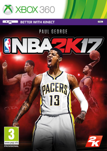NBA 2K17 - Xbox 360 (használt)