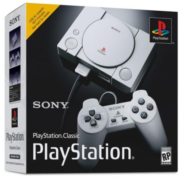 Sony PlayStation Classic Mini konzol - dobozos, hiánytalan (használt)