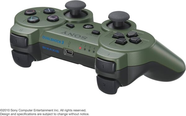 81hqv1Em1oL._AC_UF1000,1000_QL80_ Sony PlayStation 3 (PS3) DualShock 3 vezeték nélküli kontroller – Jungle Green / dzsungelzöld (használt)