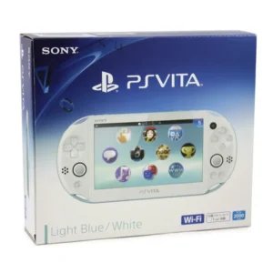 Sony PlayStation Vita (PS Vita) Slim Light Blue / White CIB – Dobozos Világoskék-Fehér kiadás + Ajándék játékok (használt)
