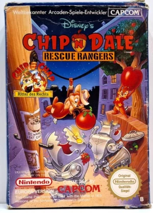 Disney's Chip 'n Dale Rescue Rangers NES PAL dobozos játék CIB - hiánytalan (használt)