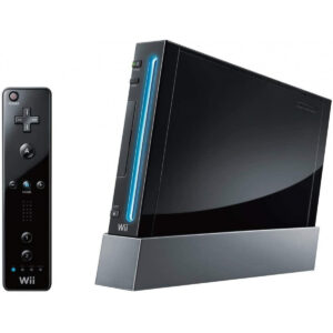 Nintendo Wii fekete + tartozékok (használt)