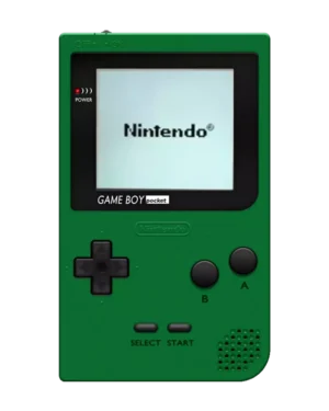 Nintendo Game Boy Pocket Backlight Mod – Zöld retro konzol (használt)