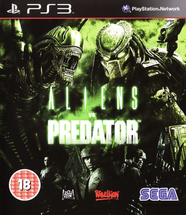 828607 Alien Vs Predator PS3 Playstation 3 (használt)