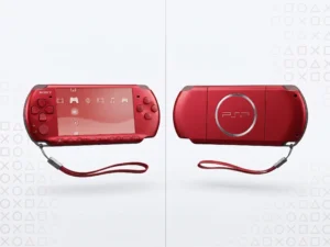 Gemini_Generated_Image_q4l1wiq4l1wiq4l1 Sony PlayStation Portable (PSP) 3000 Radiant Red – vörös alapgép + 2GB kártya + Ajándék játékok (használt)