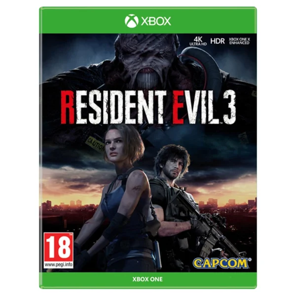 xboxone-resident-evil-3 Resident Evil 3 Xbox One (használt)