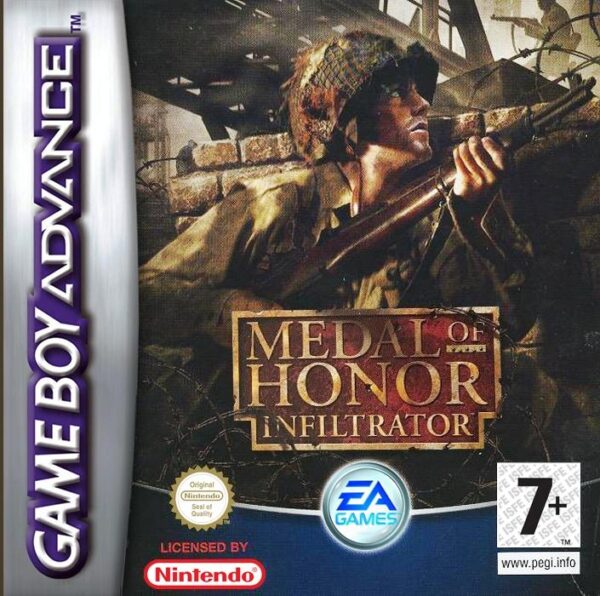 1600 (3) Medal of Honor: Infiltrator (Dobozos) - Game Boy Advance (használt)