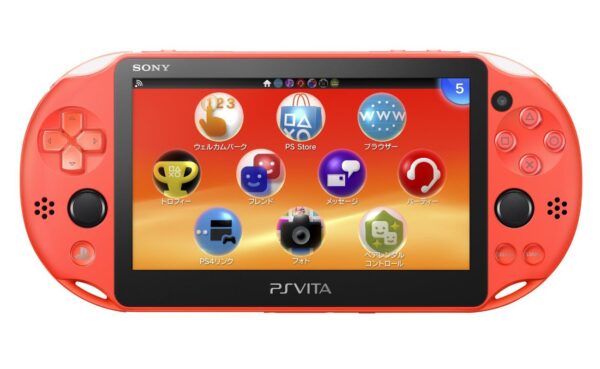 Sony PlayStation Vita (PS Vita) Slim Neon Orange – narancssárga alapgép (használt)