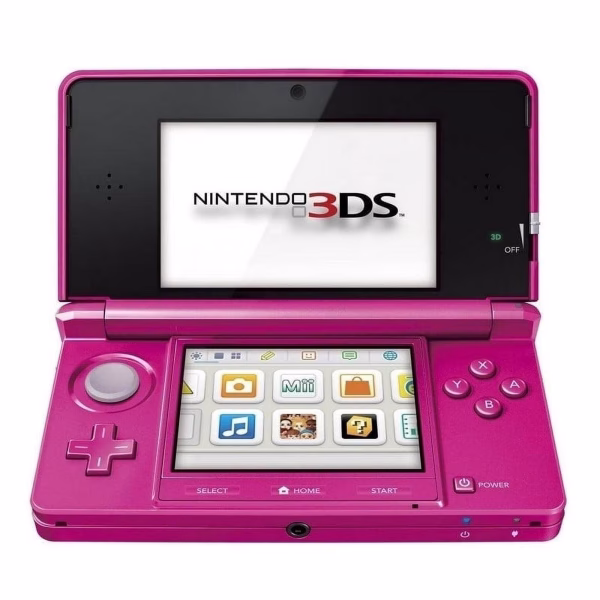 694f1f65-35e5-41c4-8b3c-e12cdb0c7a73.e3b8b36e90bc77547f28b7cfef33eb93 Nintendo 3DS Gloss Pink – Fényes rózsaszín alapgép + 16 GB SD kártya + ajándék játékok (használt)