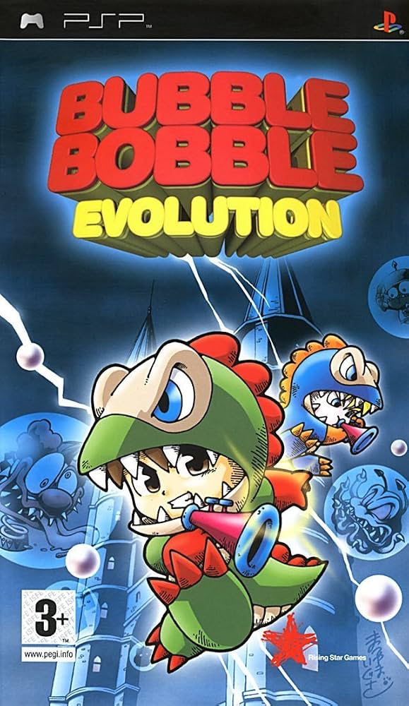 71URKpNSj1S._AC_UF1000,1000_QL80_ Bubble Bobble Evolution - PSP (használt)