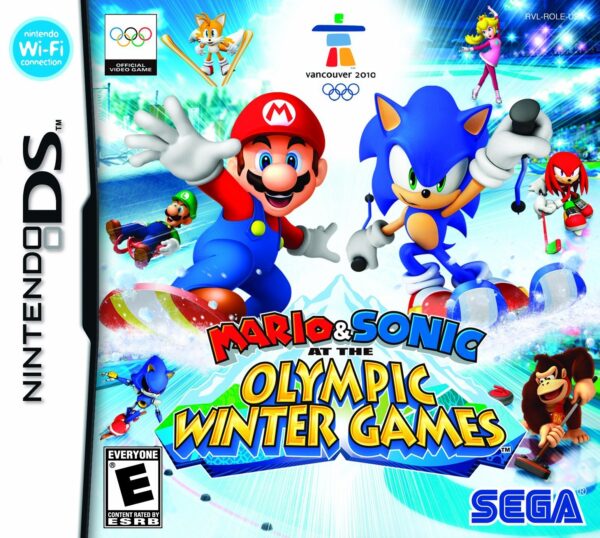 81inkwh80NS Mario and Sonic at the Olympic Winter Games - Nintendo DS (használt)