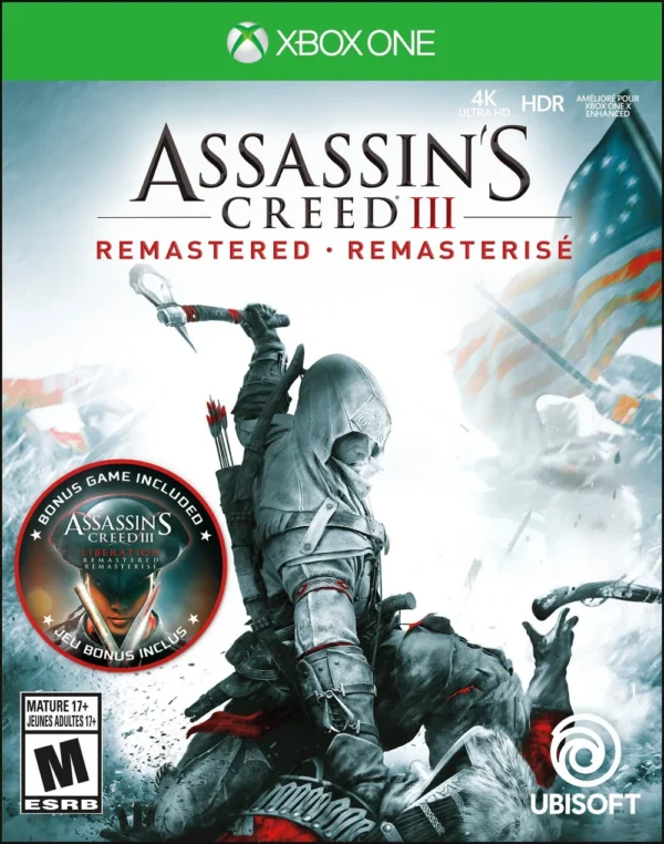 Assassin's Creed III (3) & Liberation Remastered Xbox One játék - (Bontatlan)