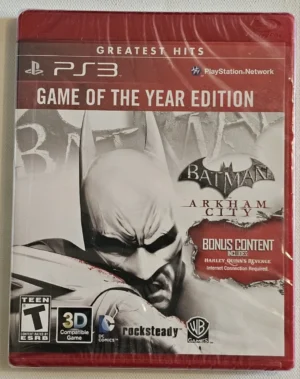 Batman: Arkham City - Game of the Year Edition PlayStation PS3 játék - (Bontatlan)