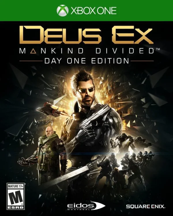 Deus Ex: Mankind Divided - Day One Edition Xbox One játék - (Bontatlan)