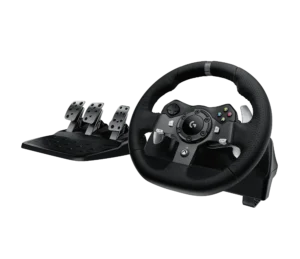 g920-xbox-3qtr-angle-gallery-1 Logitech G920 Driving Force kormány + pedál szett – Xbox Series X|S / Xbox One / PC (használt)