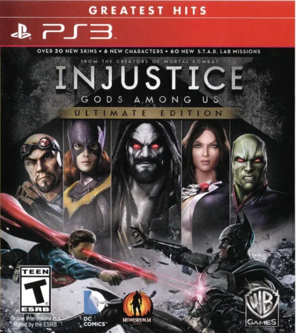 Injustice: Gods Among Us - Ultimate Edition (Greatest Hits) PlayStation PS3 játék - (Bontatlan)