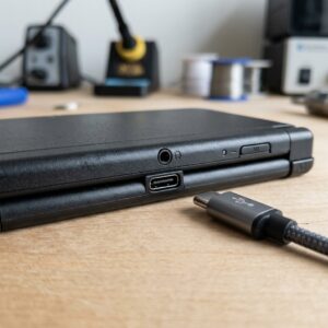 Nintendo_3DS_USB-C_port_modifica…_20260913155710 USB-C Töltőport módosítás / átalakítás – Nintendo 3DS, 3DS XL, New 3DS & 2DS konzolokhoz