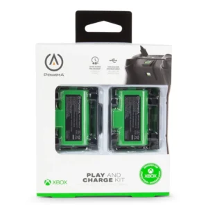 Power A Play and Charge Kit (Black) Xbox X - (Bontatlan)
