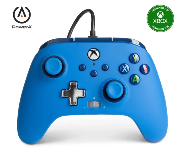 PowerA Enhanced Wired Xbox X Controller - Cotton Candy Blue - (Bontatlan)