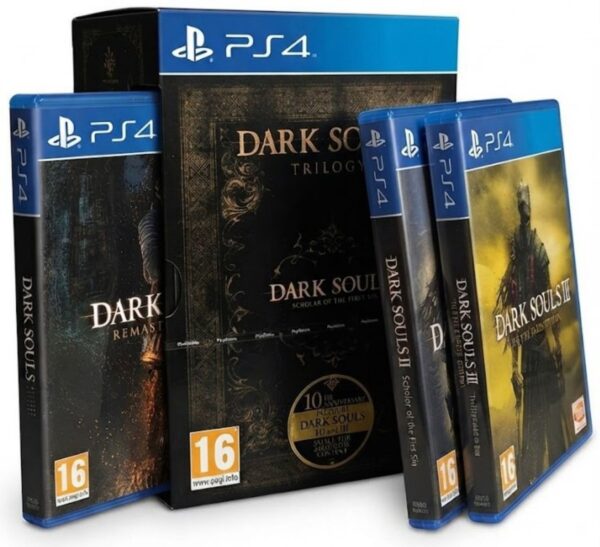 s-l1200 (19) Dark Souls Trilogy PS4 - új