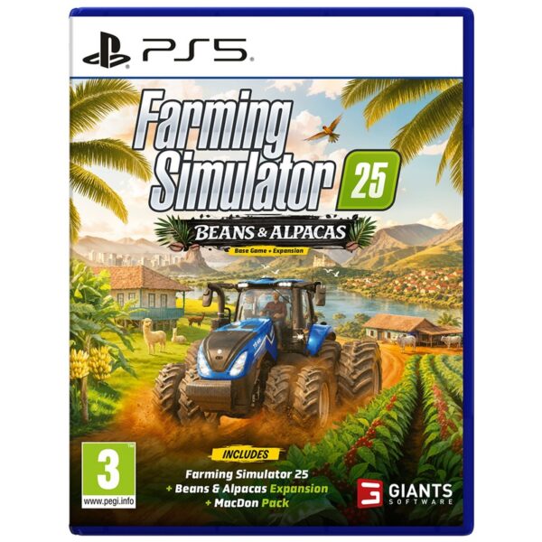 264067 Farming Simulator 25 - Beans & Alpacas Edition PlayStation PS5 játék - (Bontatlan)
