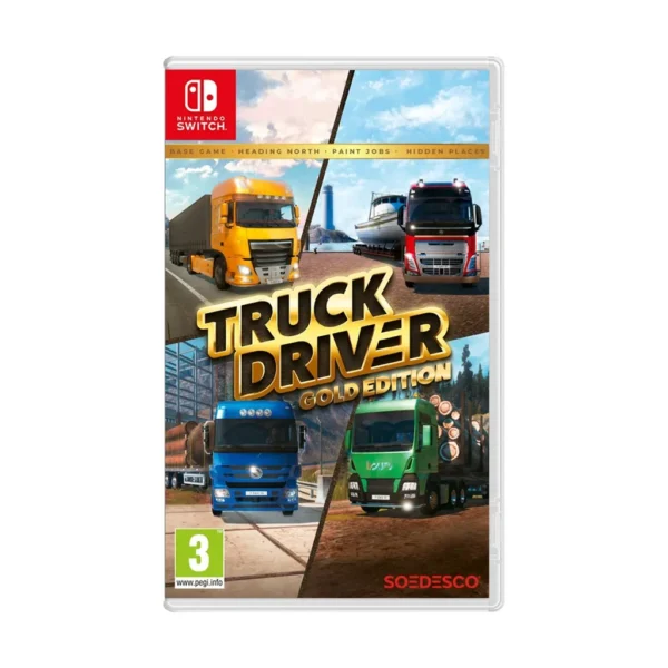 329072_or Truck Driver - Gold Edition Nintendo Switch játék - (Bontatlan)