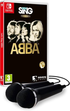 Let's Sing ABBA - Double Mic Bundle Nintendo Switch játék - (Bontatlan)