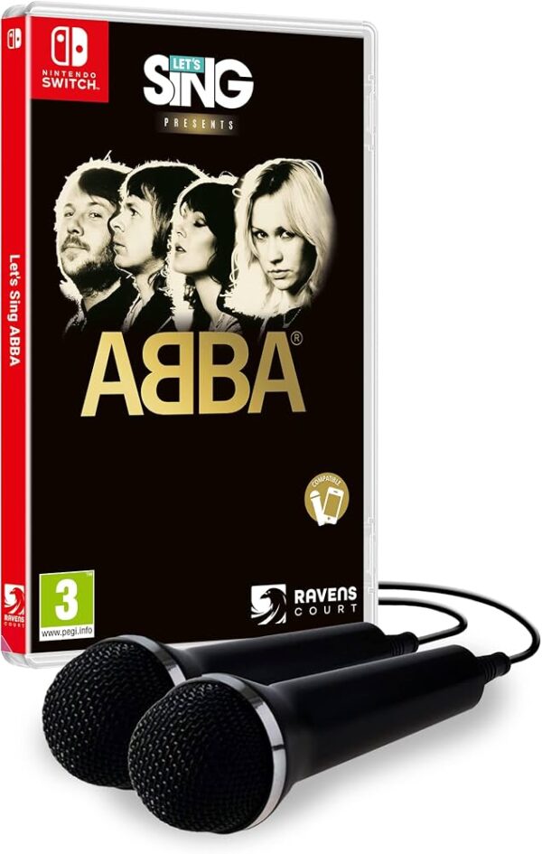 Let's Sing ABBA - Double Mic Bundle Nintendo Switch játék - (Bontatlan)