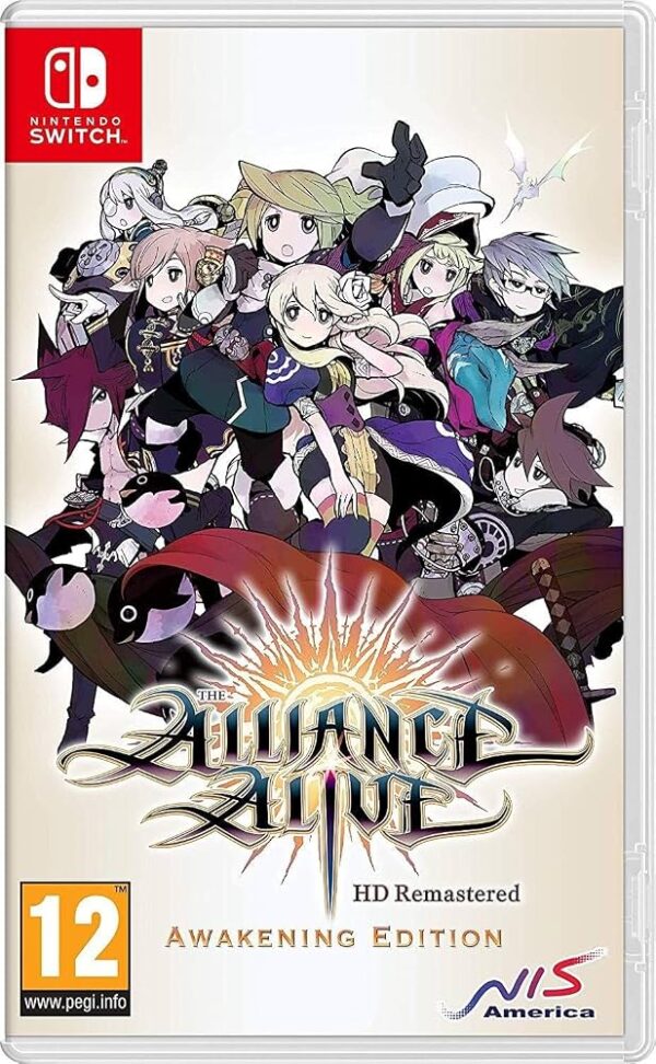 81K8MzAskDL._AC_UF894,1000_QL80_ The Alliance Alive HD Remastered (Awakening Edition) Nintendo Switch játék - (Bontatlan)