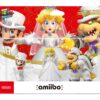Nintendo Amiibo 3-csomag - Mario, Peach & Bowser esküvői (Super Mario Odyssey Collection)