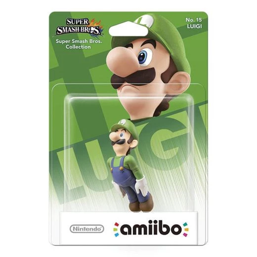 ajandektargyak-luigi-amiibo-figura-super-smash-bros-collection_thumb674 Nintendo Amiibo Character - Luigi (Super Smash Bros. Collection) Switch - (Bontatlan)