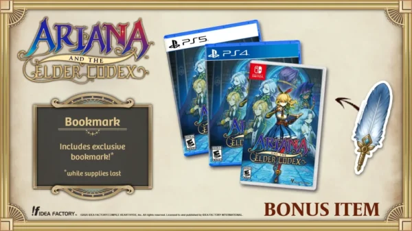 Ariana and the Elder Codex + Bookmark Nintendo Switch játék - (Bontatlan)