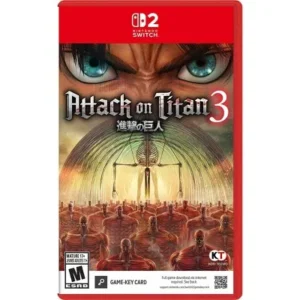 Attack on Titan 3 Nintendo Switch 2 játék - (Bontatlan)