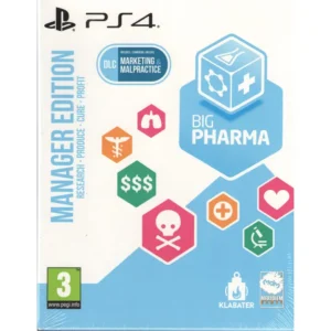 big-pharma-manager-edition-playstation-ps4-jatek-bontatlan-41978 Big Pharma - Manager Edition PlayStation PS4 játék - (Bontatlan)
