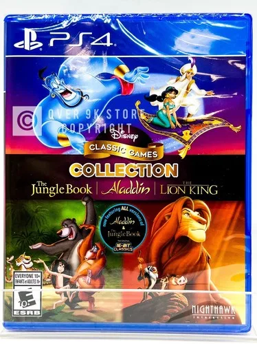 Disney Classic Games: The Jungle Book, Aladdin & The Lion King PlayStation PS4 játék - (Bontatlan)