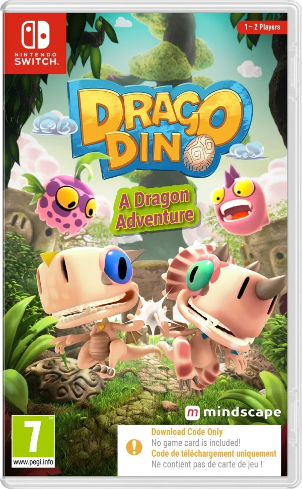 Drago Dino: A Dragon Adventure (Code in a Box) Nintendo Switch játék - (Bontatlan)