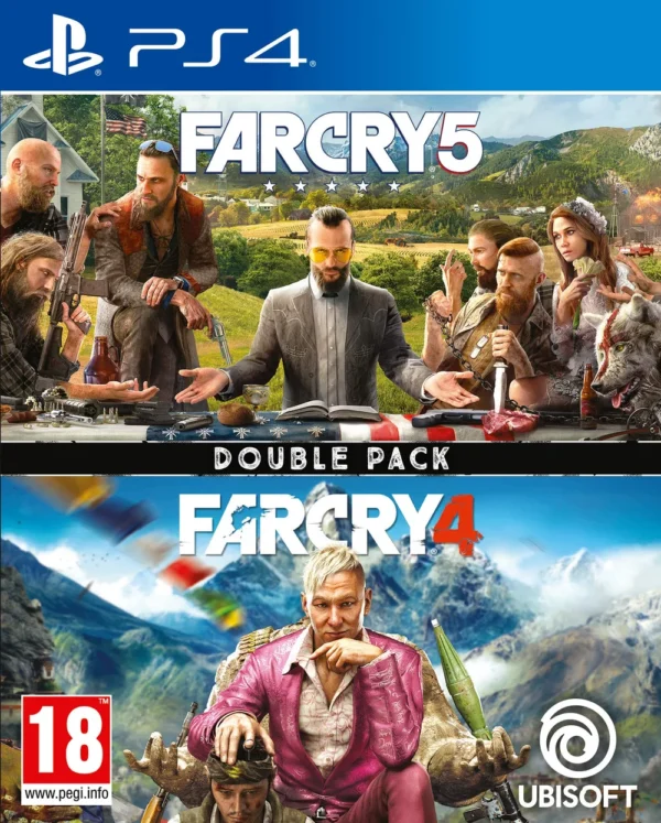 Far Cry 4 & Far Cry 5 (Double Pack) PS4 - (Bontatlan)