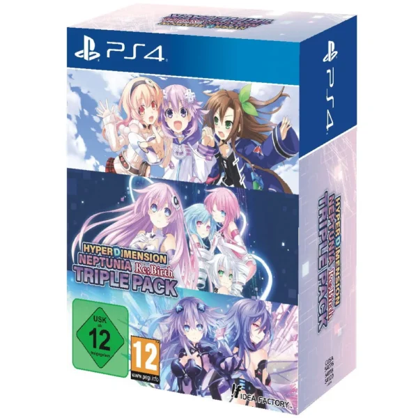 Hyperdimension Neptunia Re;Birth Series (1-3) Triple Pack PS4 - (Bontatlan)