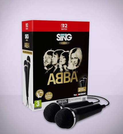 Let's Sing ABBA - Double Mic Bundle Nintendo Switch 2 játék - (Bontatlan)