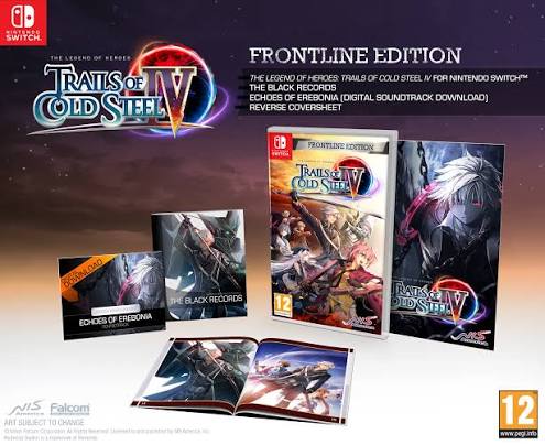 The Legend of Heroes: Trails of Cold Steel IV (Frontline Edition) Nintendo Switch játék - (Bontatlan)