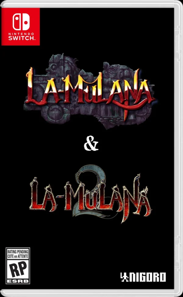 LA-MULANA 1 & 2 Standard Edition Re-release Nintendo Switch játék - (Bontatlan)
