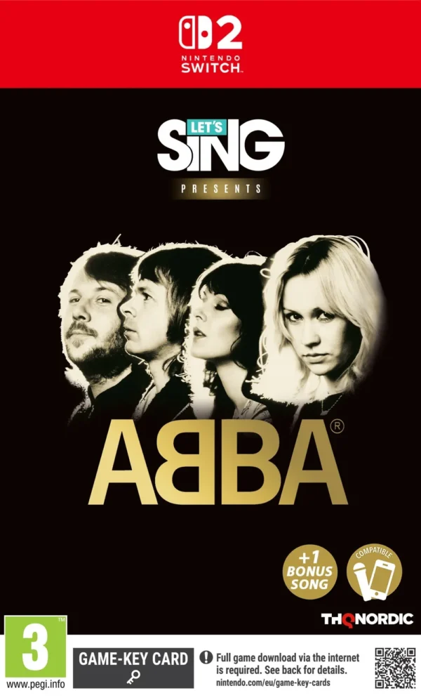 Let's Sing ABBA Nintendo Switch 2 játék - (Bontatlan)