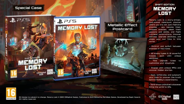 Memory Lost - Shift Edition PS5 - (Bontatlan)