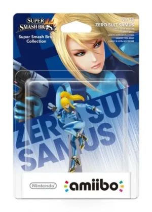 Nintendo Amiibo Character - Zero Suit Samus (Super Smash Bros. Collection) - (Bontatlan)